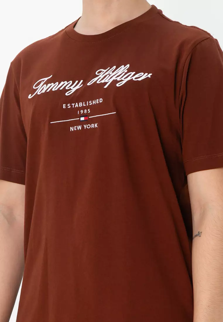 Embroidery Logo T-Shirt - Tommy Hilfiger