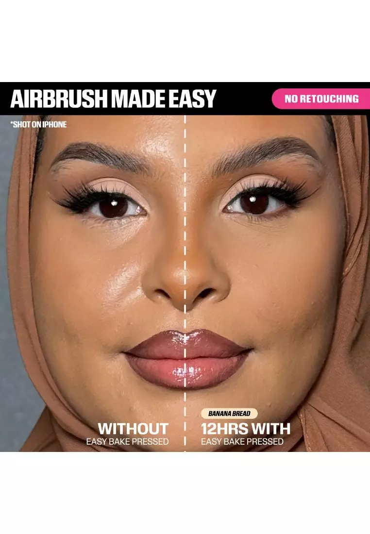 Huda Beauty Easy Bake Pressed Powder 2.0 Banana Bread