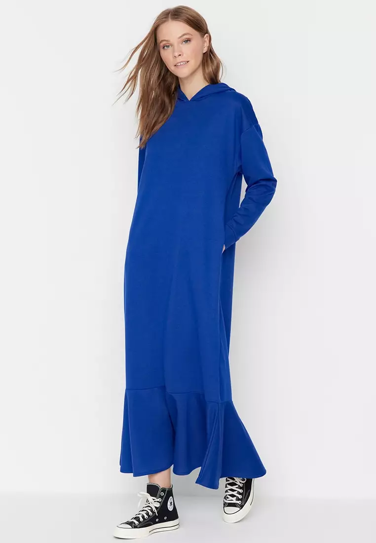 Buy Trendyol Modest Hooded Dress 2023 Online | ZALORA Singapore