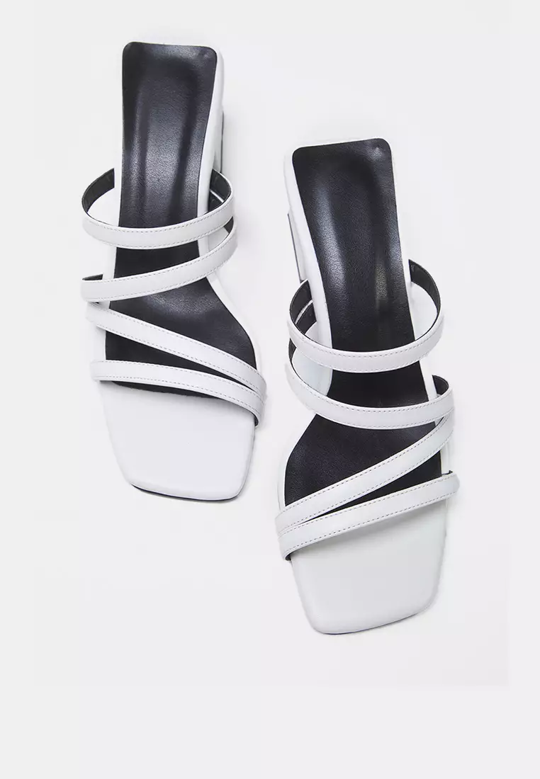 Strappy Block Heels