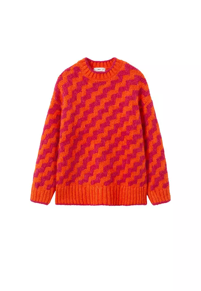 Jacquard Knitted Sweater