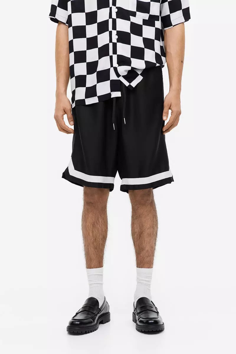 Checkered basketball clearance shorts