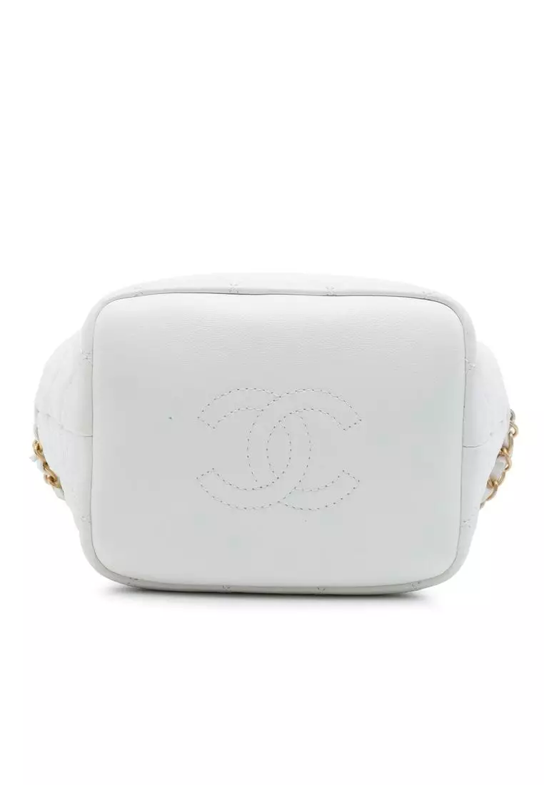 Pre-Loved Chanel Small Quilted Lambskin Perfect Meeting Hobo