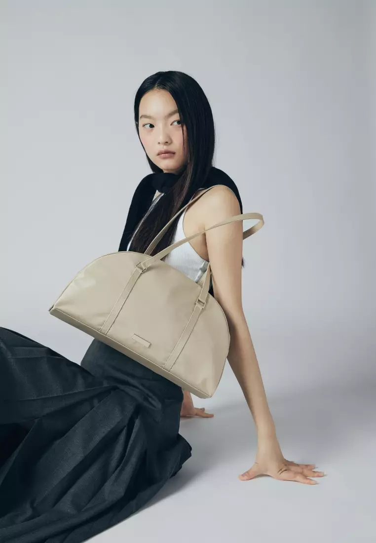 ALICE Nylon Crossbody Bag Beige