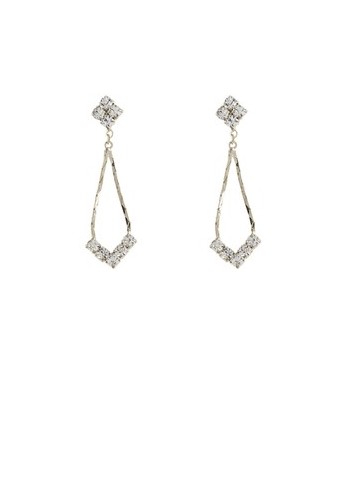 Jual 1901 Jewelry 1901 Jewelry Anting Silver 4128 Original Zalora Indonesia