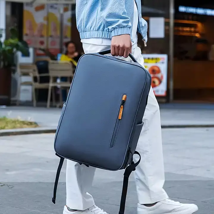 Mark Ryden MR9202 Tas Ransel Backpack Laptop Travel Bag USB 17 Inch- GREY