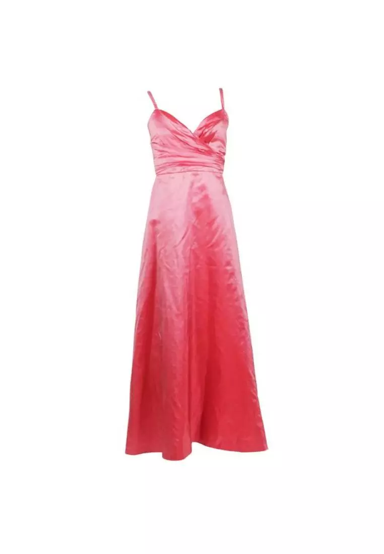 Buy Contemporary Designer Pre Loved CONTEMPORARY DESIGNER Red Silk
