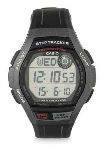 Jual Casio Casio Digital Watch Ws 2000h 1avdf Hitam Original Zalora Indonesia