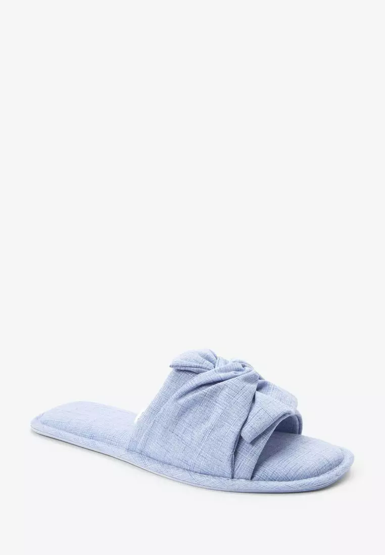 Next fluffy best sale slippers