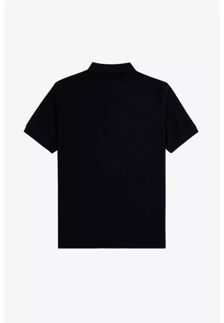 Fred Perry M6000 The Twin Tipped Fred Perry Shirt (Black / White)