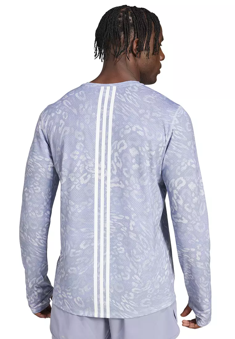 Own the Run CLIMACOOL 3-Stripes Long Sleeve Tee