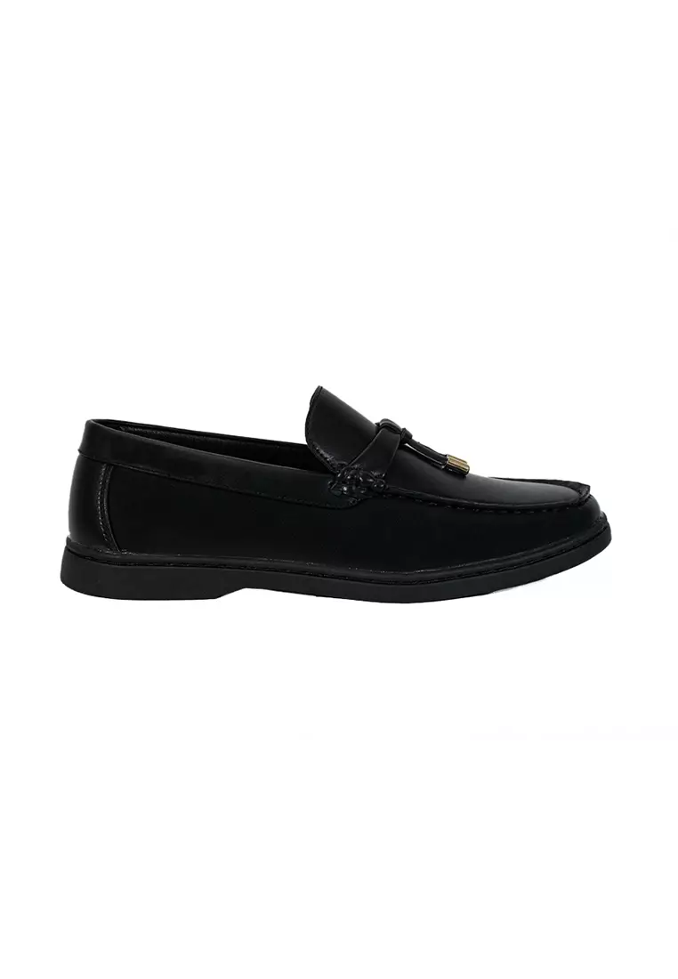 Discount on Mario D' boro Runway  shoes - SKU: Men's Casual Loafers MY 25920 Black C66