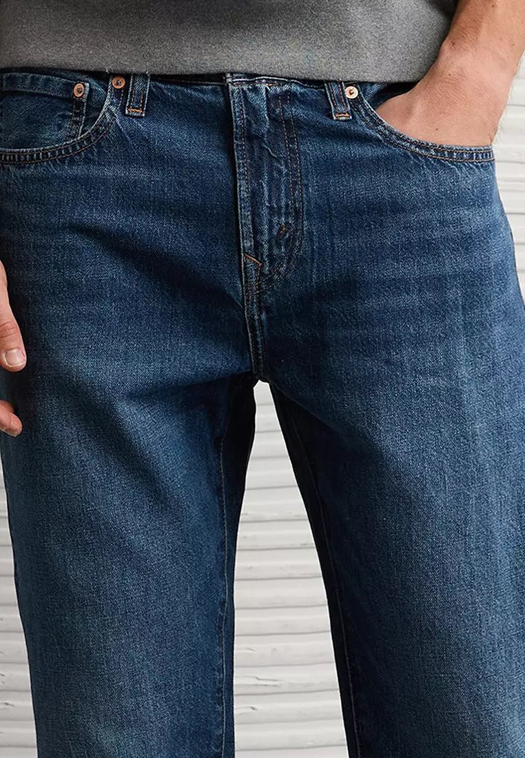 輕便運動剪裁牛仔褲