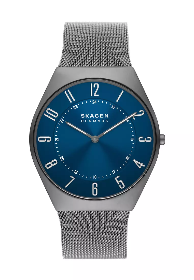 Skagen men's sundby titanium and discount stainless steel mesh casual quartz watch