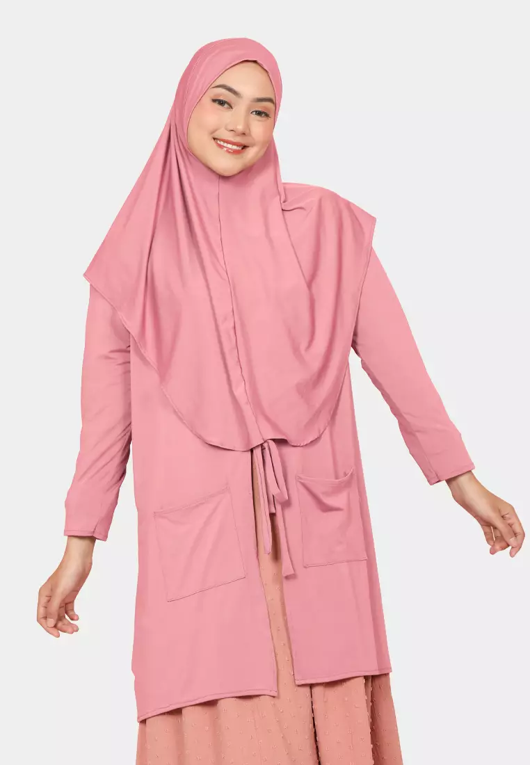 Zelena - Ralisha Outer Hijab | Cardigan Wanita - Pink