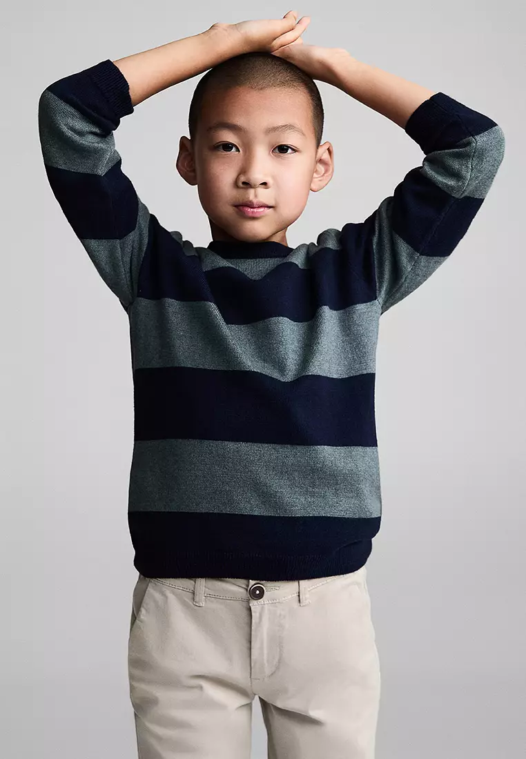 Mango striped sweater shop