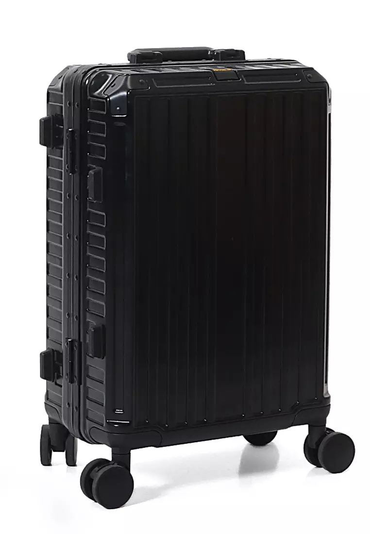 Belinda Koper Hardcase Size 20 Inch Suitcase Unisex TSA Lock Material Polycarbonate ORIGINAL - Black