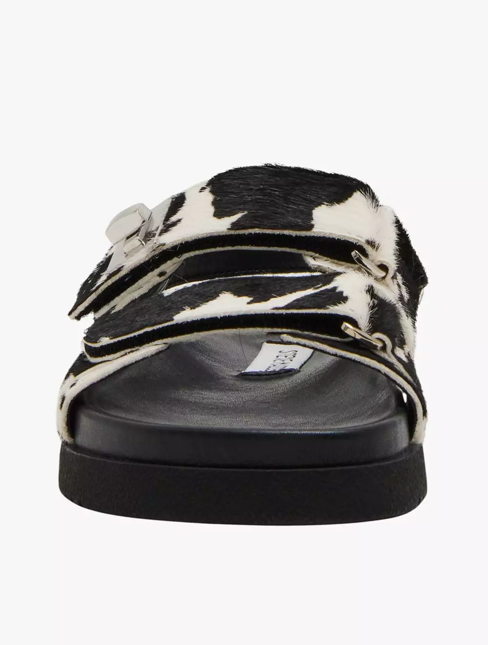 Steve Madden MONA-C Flat Sandals - Black