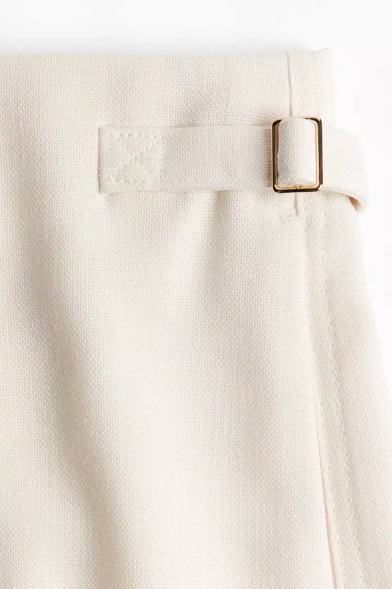 Wide tailored trousers