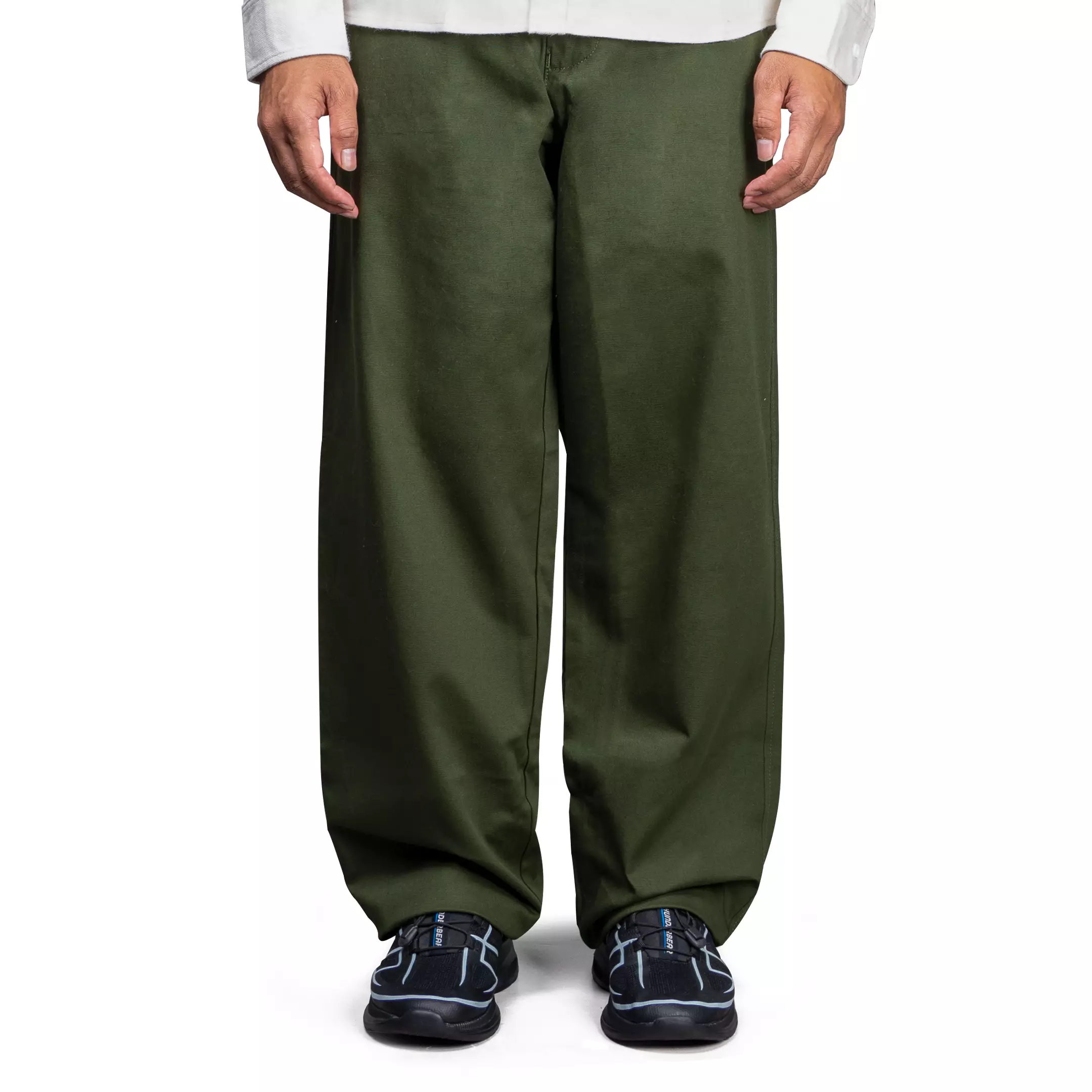 Gloaming Celana Panjang Relaxed Wide Army