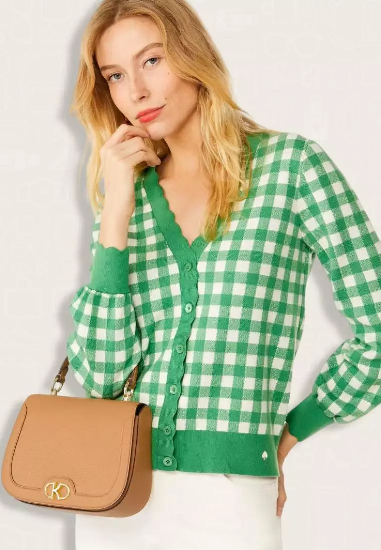 Kate Spade Kyla Top Handle Saddle Bag Classic Saddle