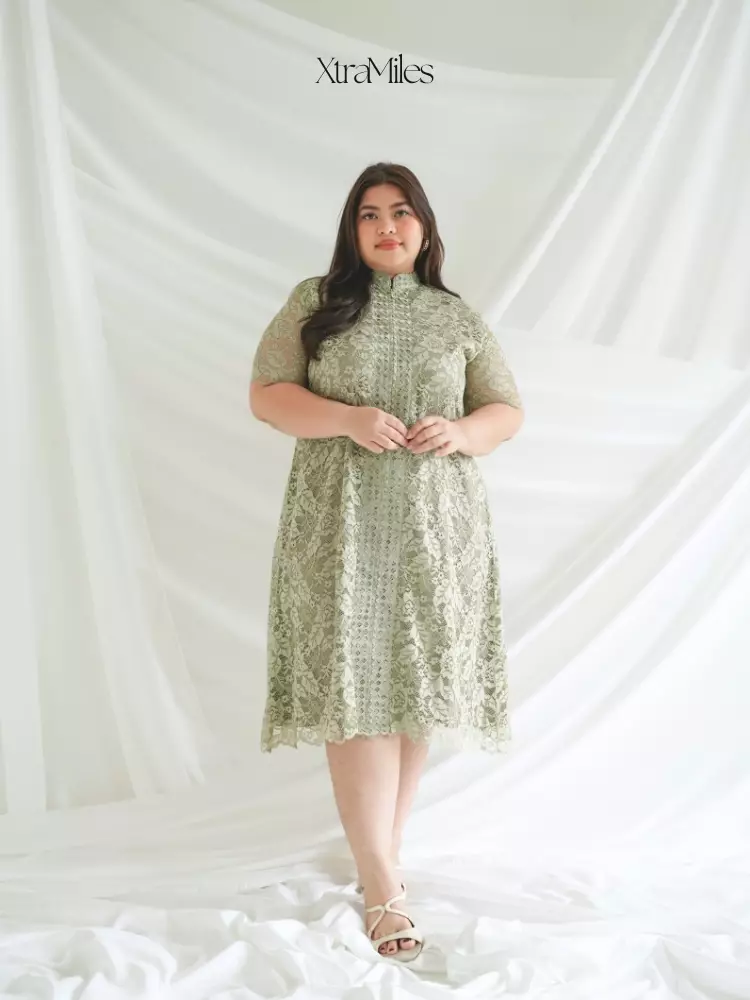 xtramiles Ladies dress jia dress sage