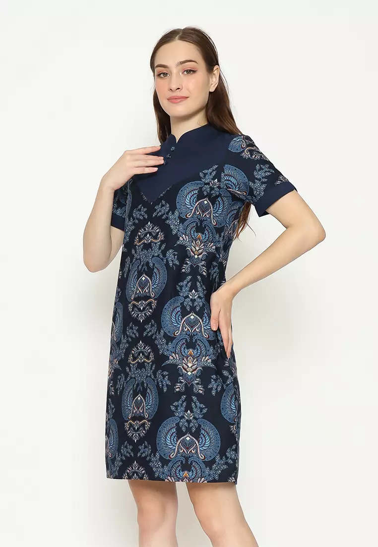 Hadinata Batik Wanita Dress Farida Faizal