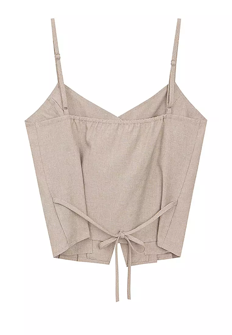 Cinched Waist Cami Top