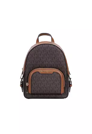 Convertible Backpack Brown Michael Kors Small Backpack Sale  display picture 2