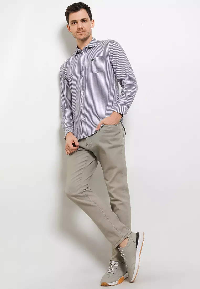 Cozy - Slim Fit Long Shirt