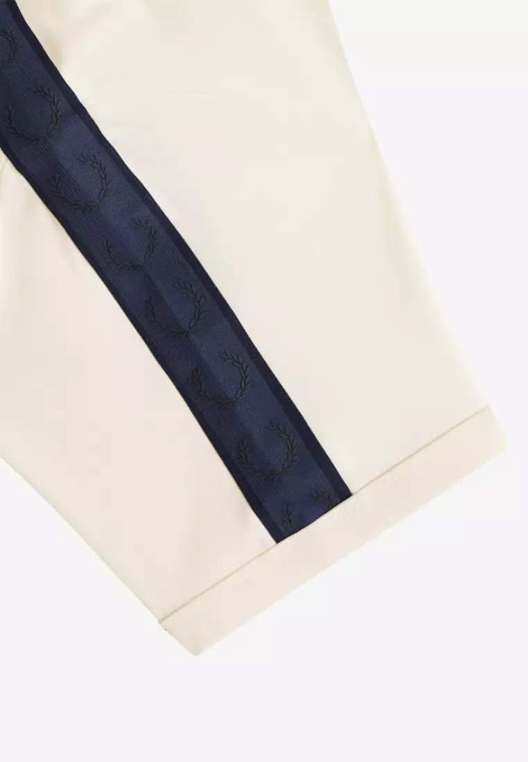 Fred Perry M4613 Contrast Tape Ringer T-Shirt (Ecru)
