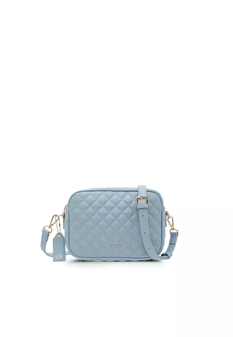Quilted messenger bag hot sale