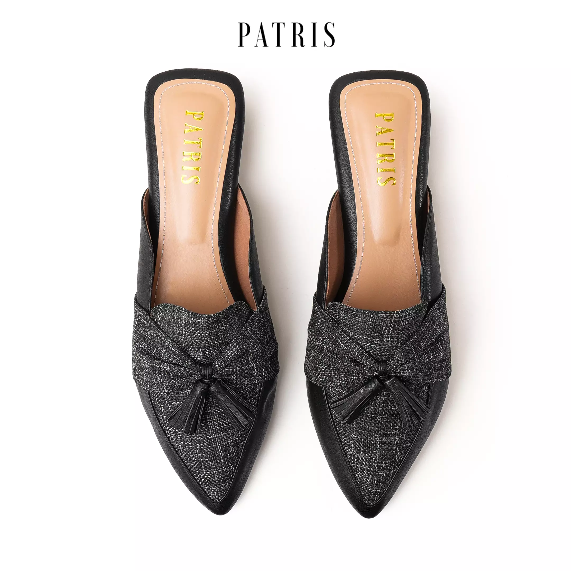 PATRIS Yefta Mules Wanita Heels / Hak 3 Cm