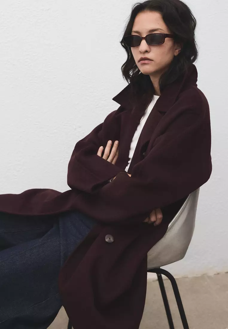 Handmade Oversized Wool Coat