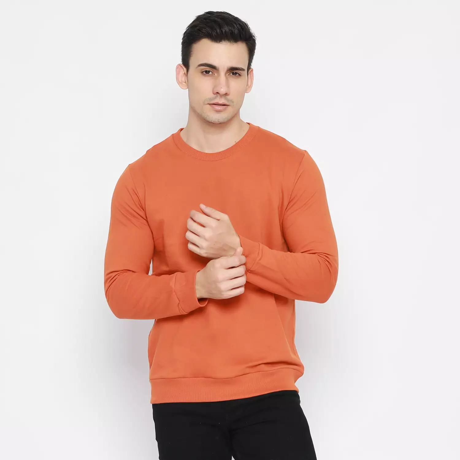 Kale Sweater Sally Orange/ Sweater Pria Casual / Unisex