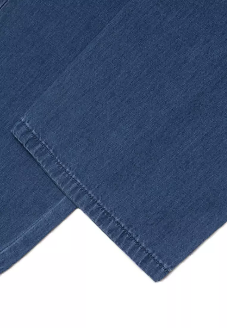 Women's Beau Monde Mid Rise Regular Fit Denim Pants