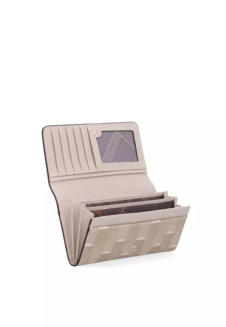 Buy Carlo Rino Loom Edit 2 Fold Wallet - Dark Beige 2026 Online ...