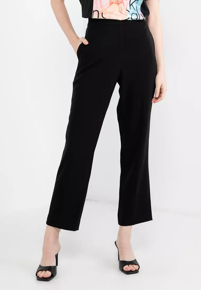 Calvin klein clearance elastic waist pants