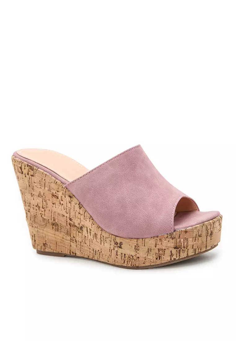 Cork Wedge Sandals WTY-9123-1
