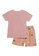 Milliot & Co. pink Gillie Pyjama Set C4CD7KAC31FFB3GS_2