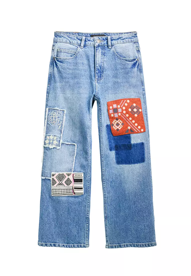 Patch pants