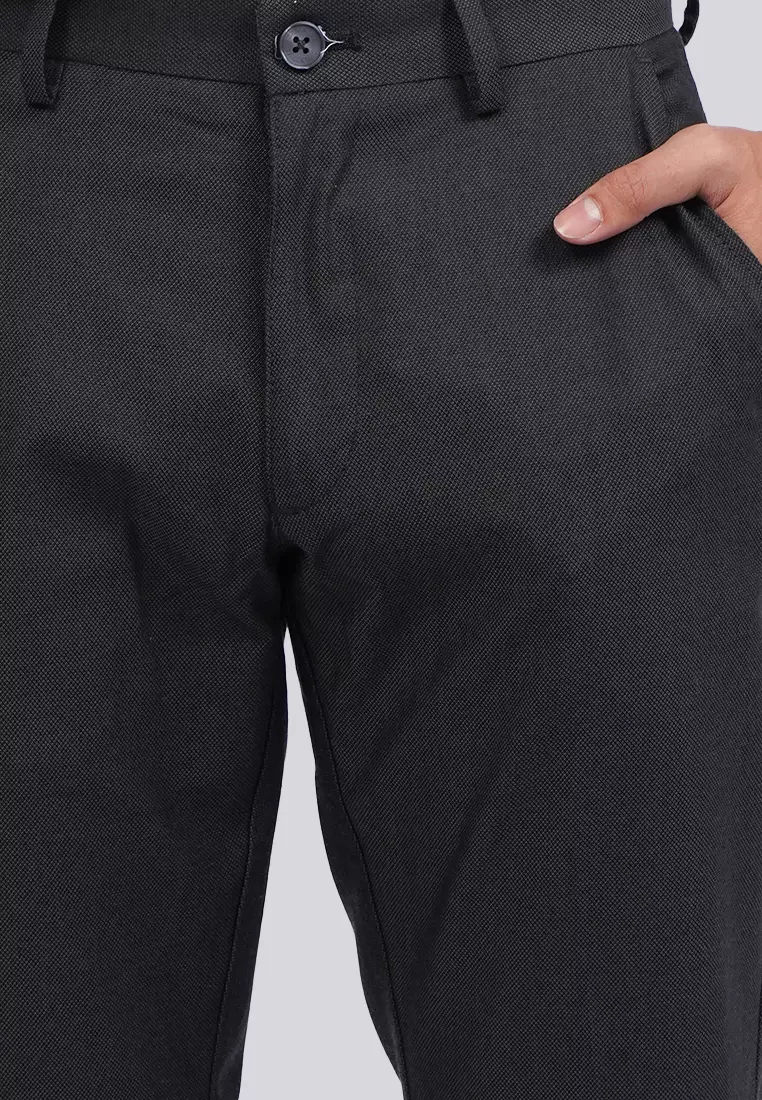 Slim Fit Formal Dobby Pants