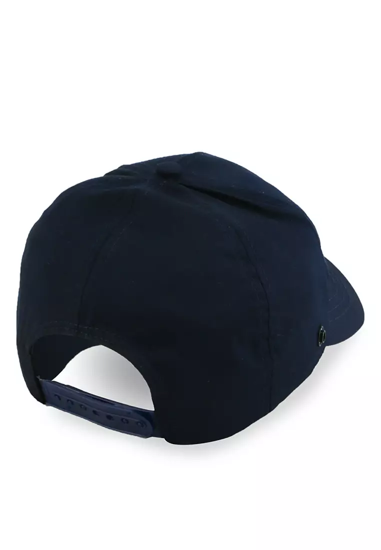 AMA59 topi corona baseball faceshield unisex logo thirdday navy