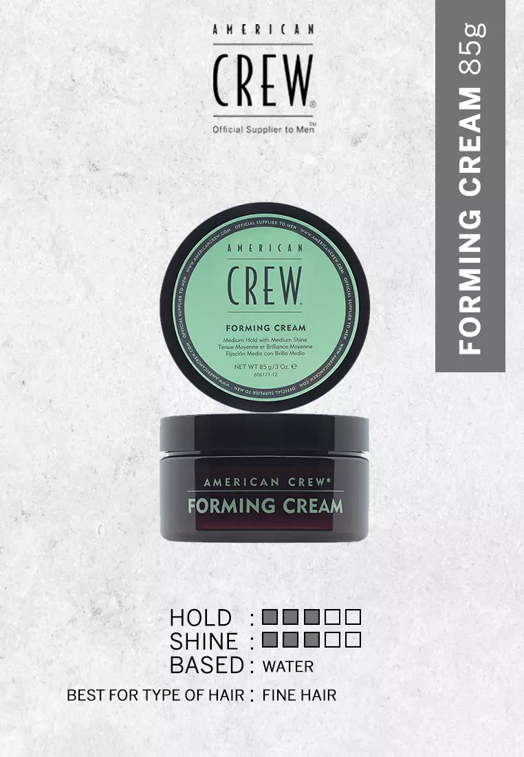 American Crew Forming Cream Medium Hold with Medium Shine