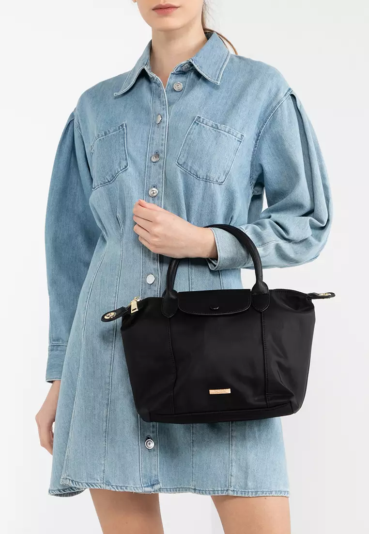 Premium Oxford Nylon Convertible Top Handle Bag