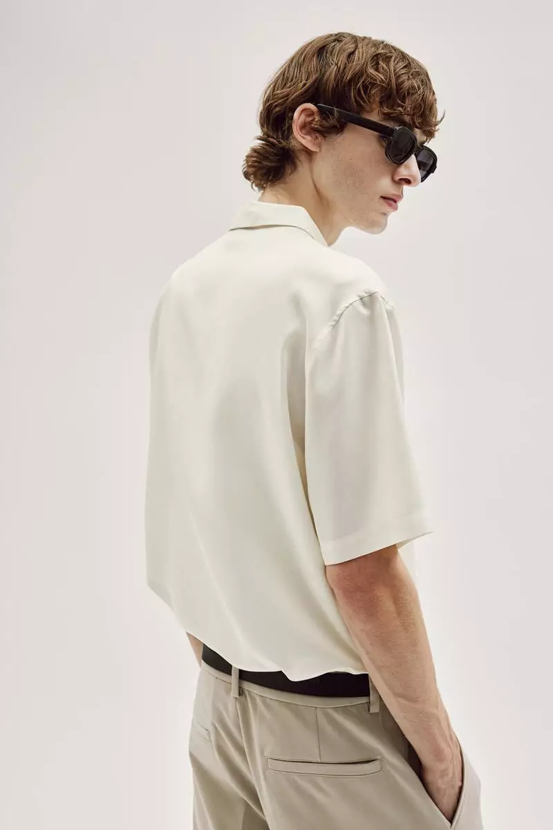 Regular Fit Lyocell resort shirt