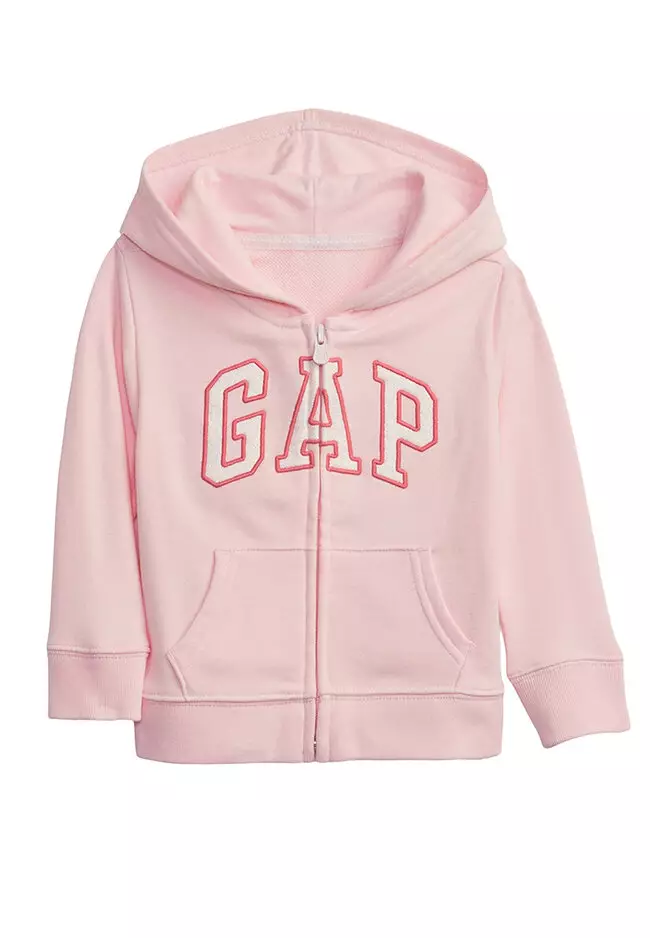 Red gap deals logo hoodie