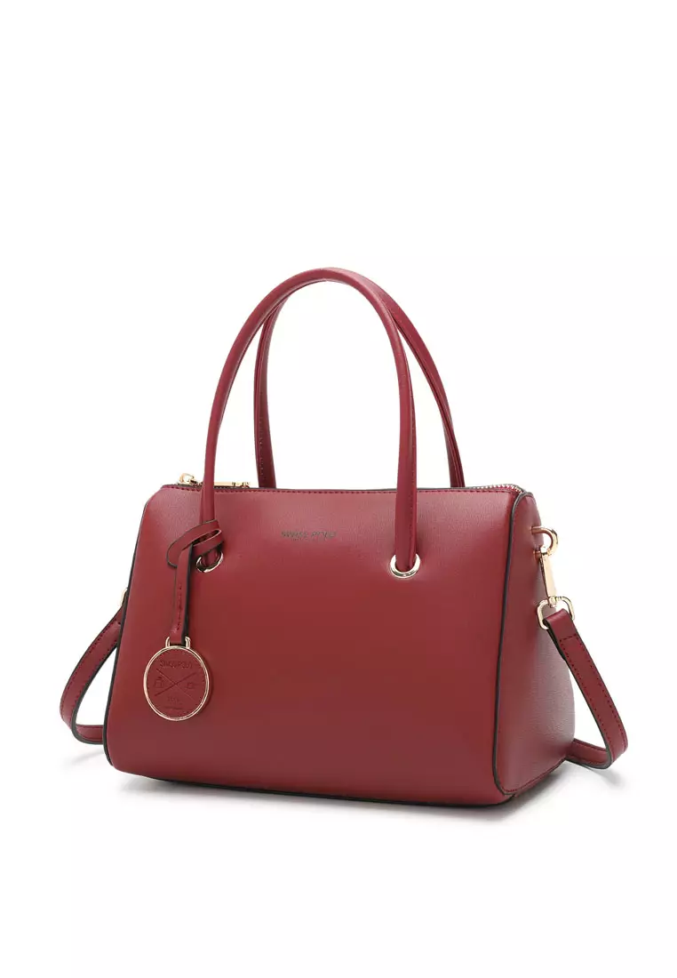 Women's Top Handle Bag / Sling Bag / Crossbody Bag (手拿袋 / 斜孭袋) - 紅色