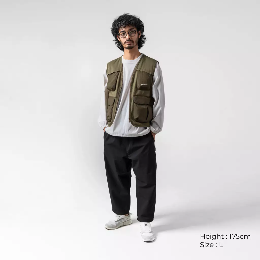 Bodypack Plutone 1.0 Fishing Vest Jacket - Brown