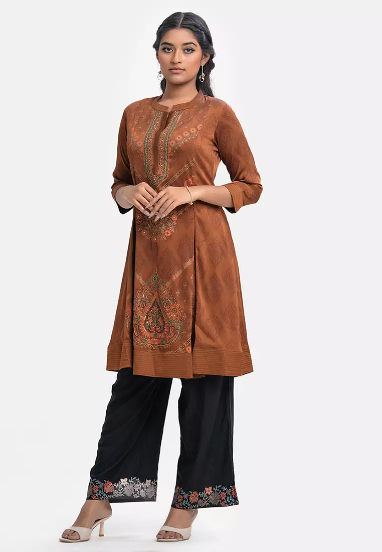 Buy Le Reve Le Reve Women's Long Printed Tunic 2026 Online | ZALORA